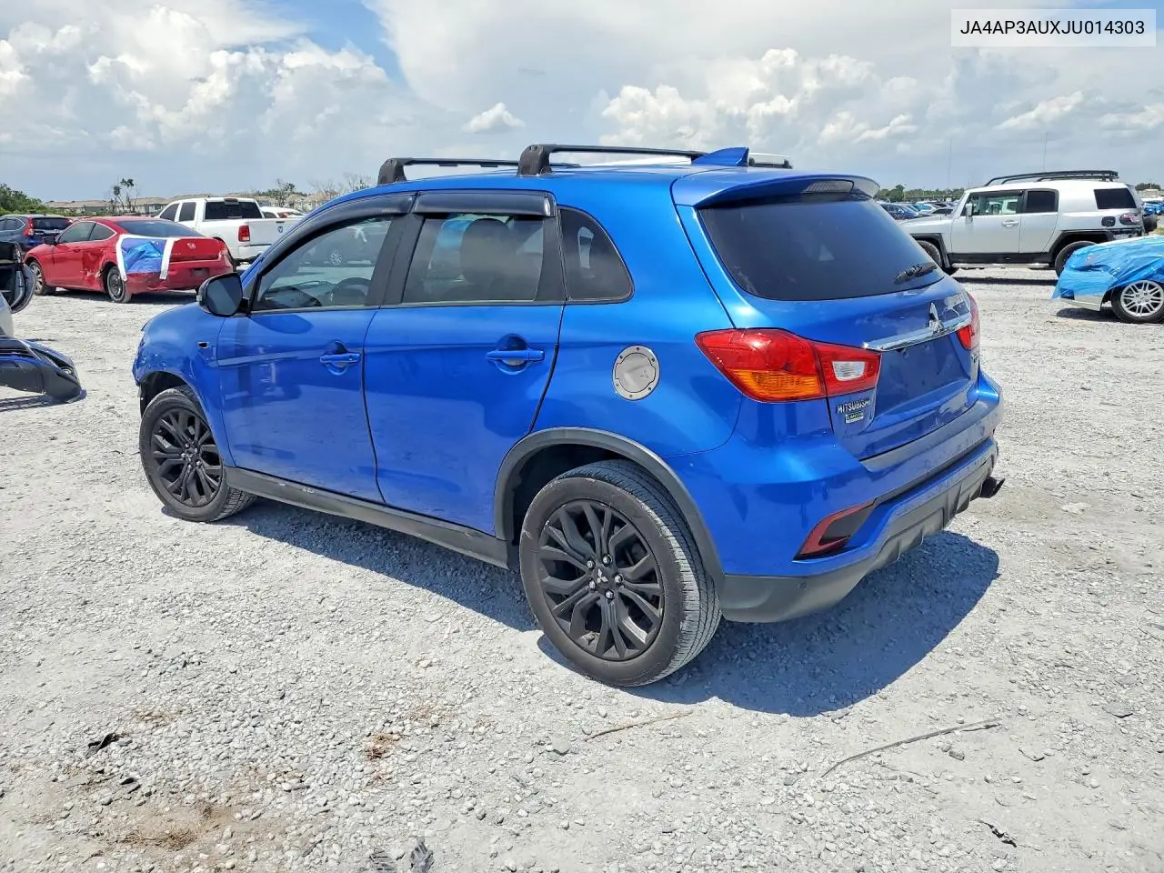 2018 Mitsubishi Outlander Sport Es VIN: JA4AP3AUXJU014303 Lot: 58195826