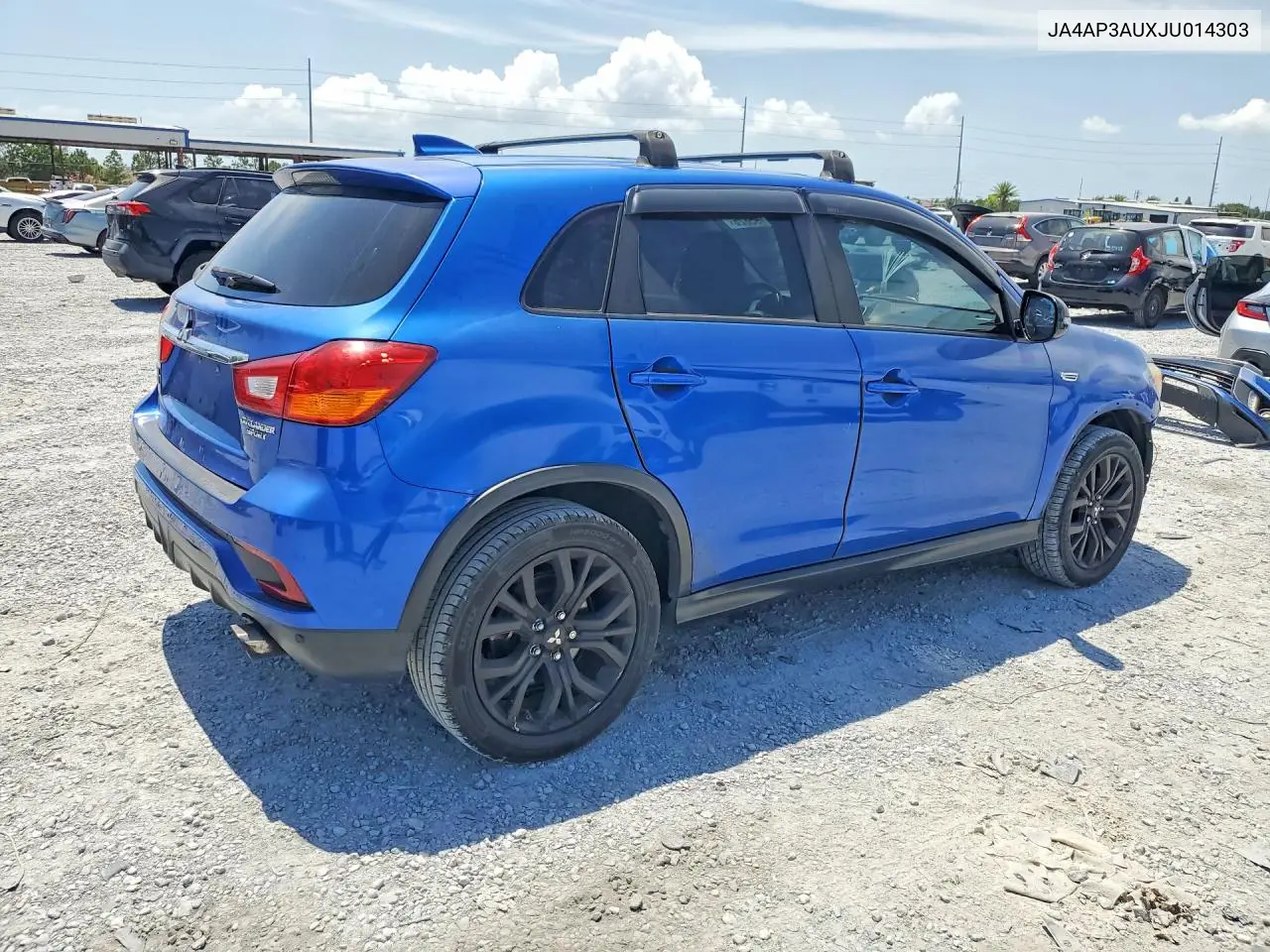 2018 Mitsubishi Outlander Sport Es VIN: JA4AP3AUXJU014303 Lot: 58195826