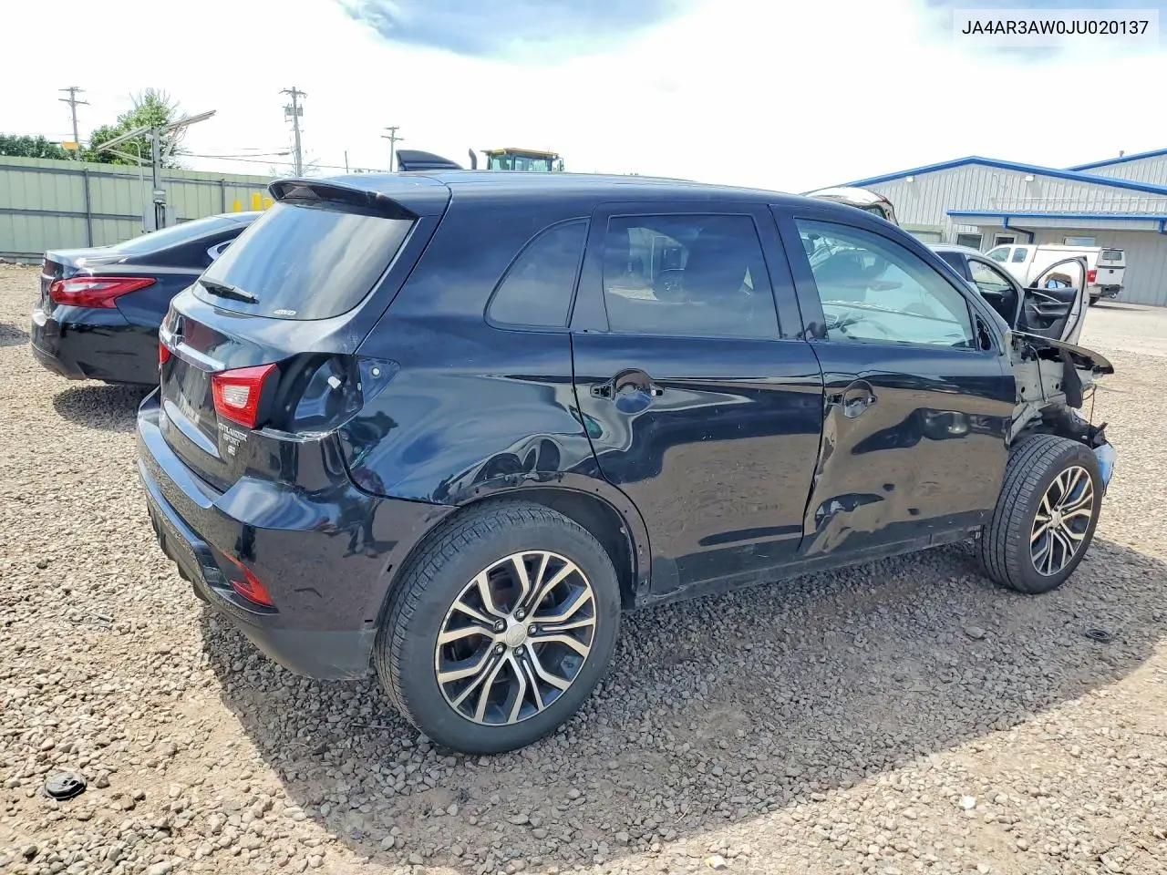 2018 Mitsubishi Outlander Sport Es VIN: JA4AR3AW0JU020137 Lot: 58362716