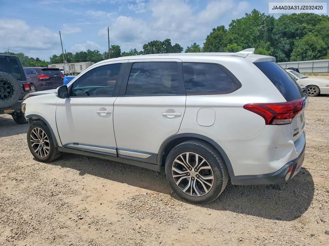 2018 Mitsubishi Outlander Se VIN: JA4AD3A31JZ032420 Lot: 58513506
