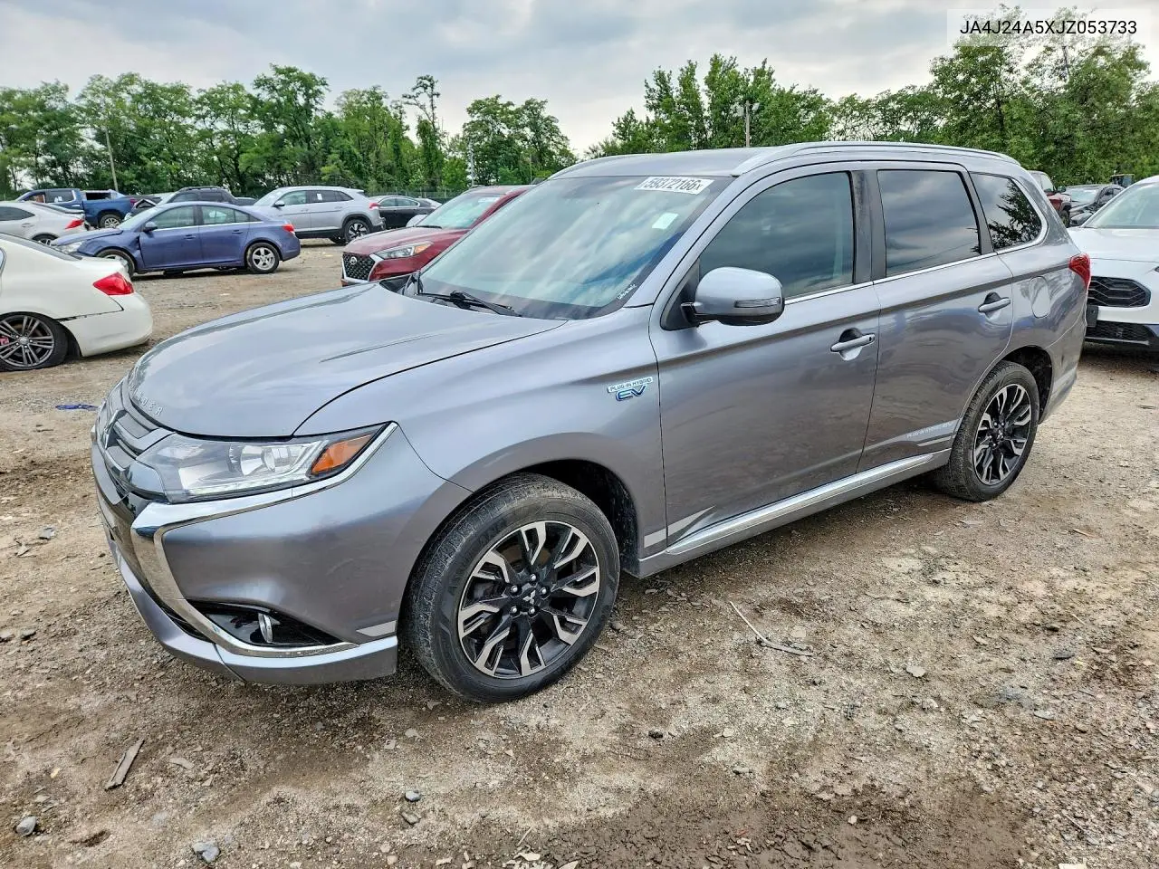 2018 Mitsubishi Outlander Se VIN: JA4J24A5XJZ053733 Lot: 59372166