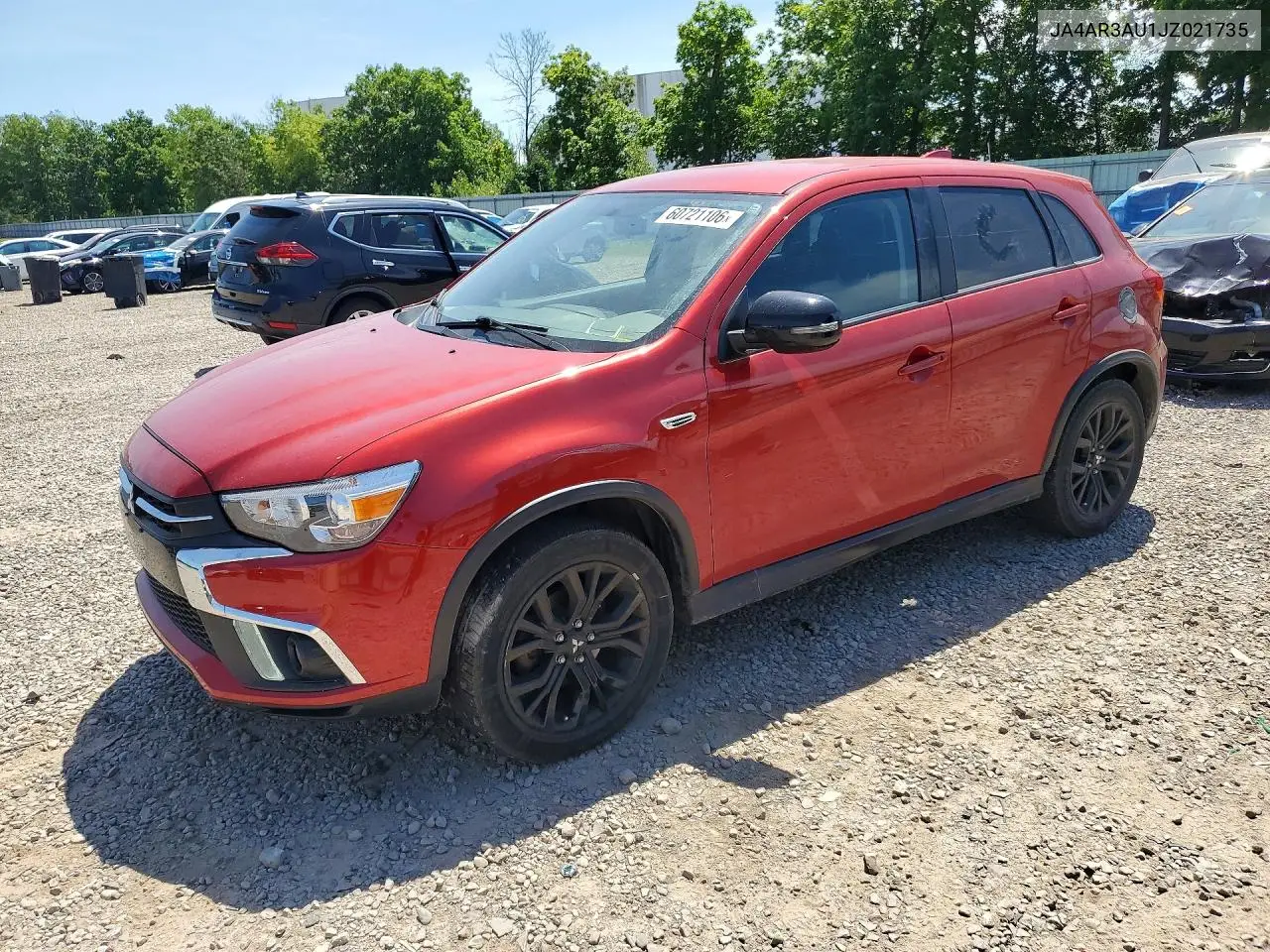 2018 Mitsubishi Outlander Sport Es VIN: JA4AR3AU1JZ021735 Lot: 60721106