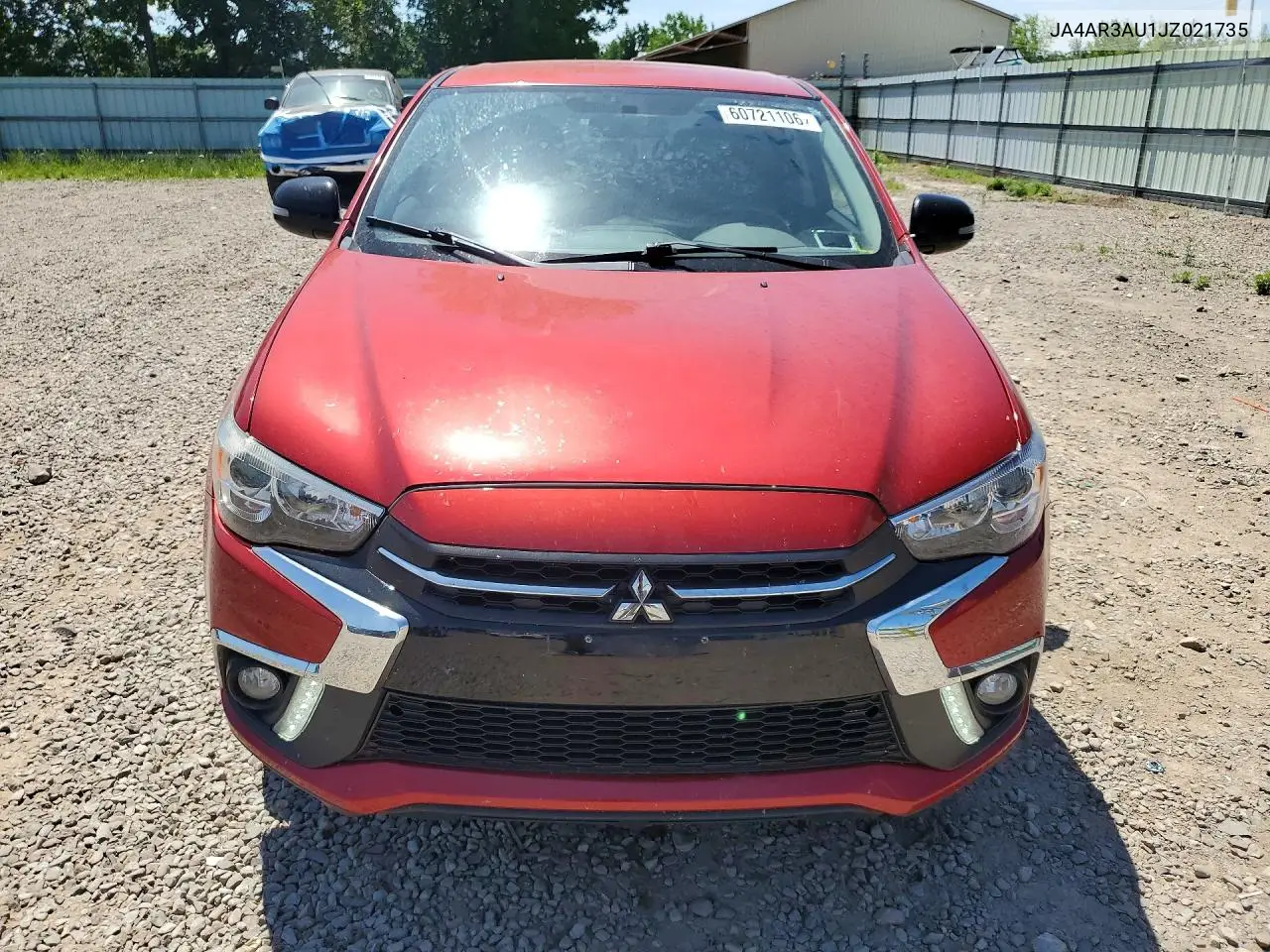 2018 Mitsubishi Outlander Sport Es VIN: JA4AR3AU1JZ021735 Lot: 60721106