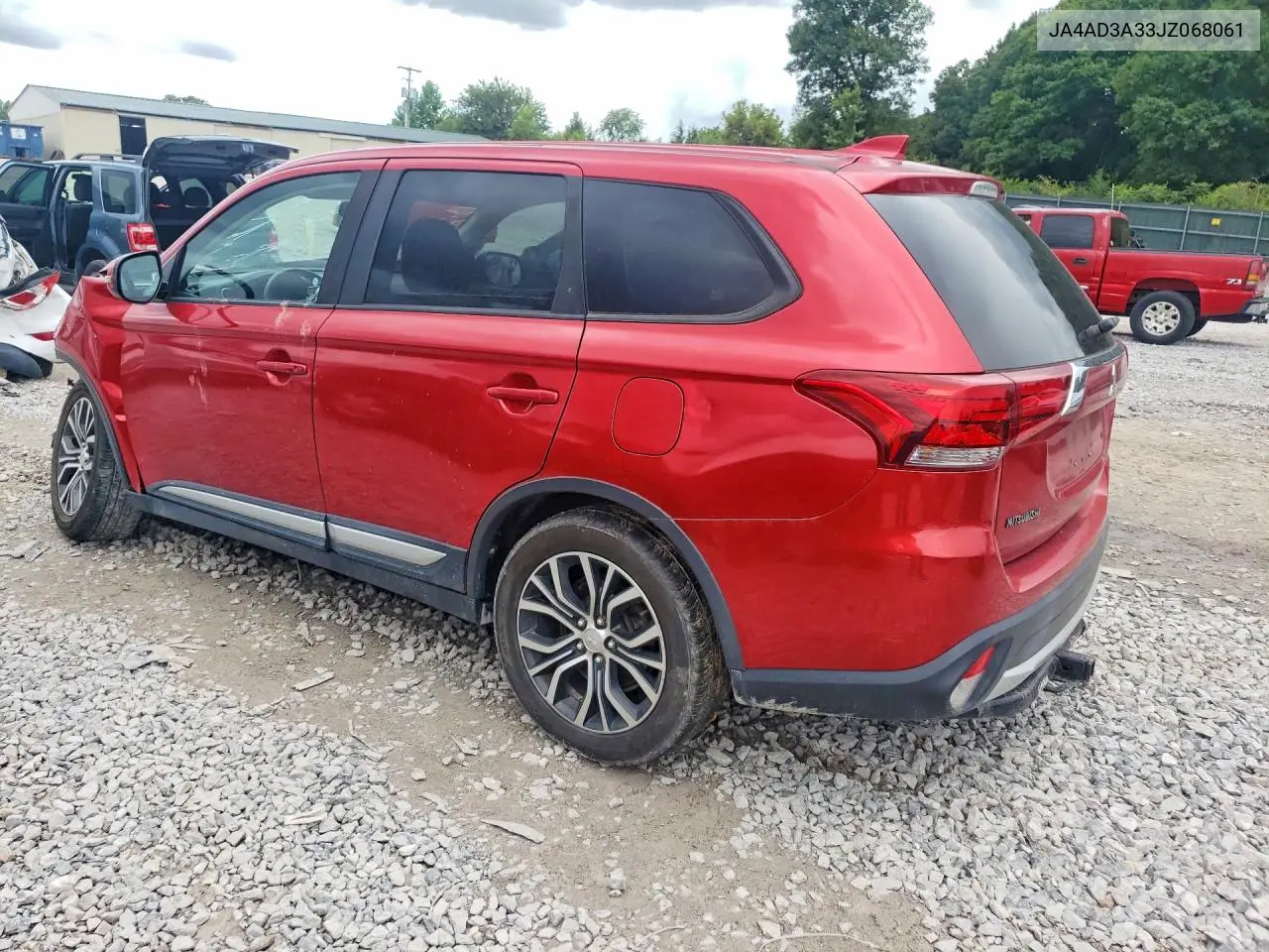2018 Mitsubishi Outlander Se VIN: JA4AD3A33JZ068061 Lot: 60883786