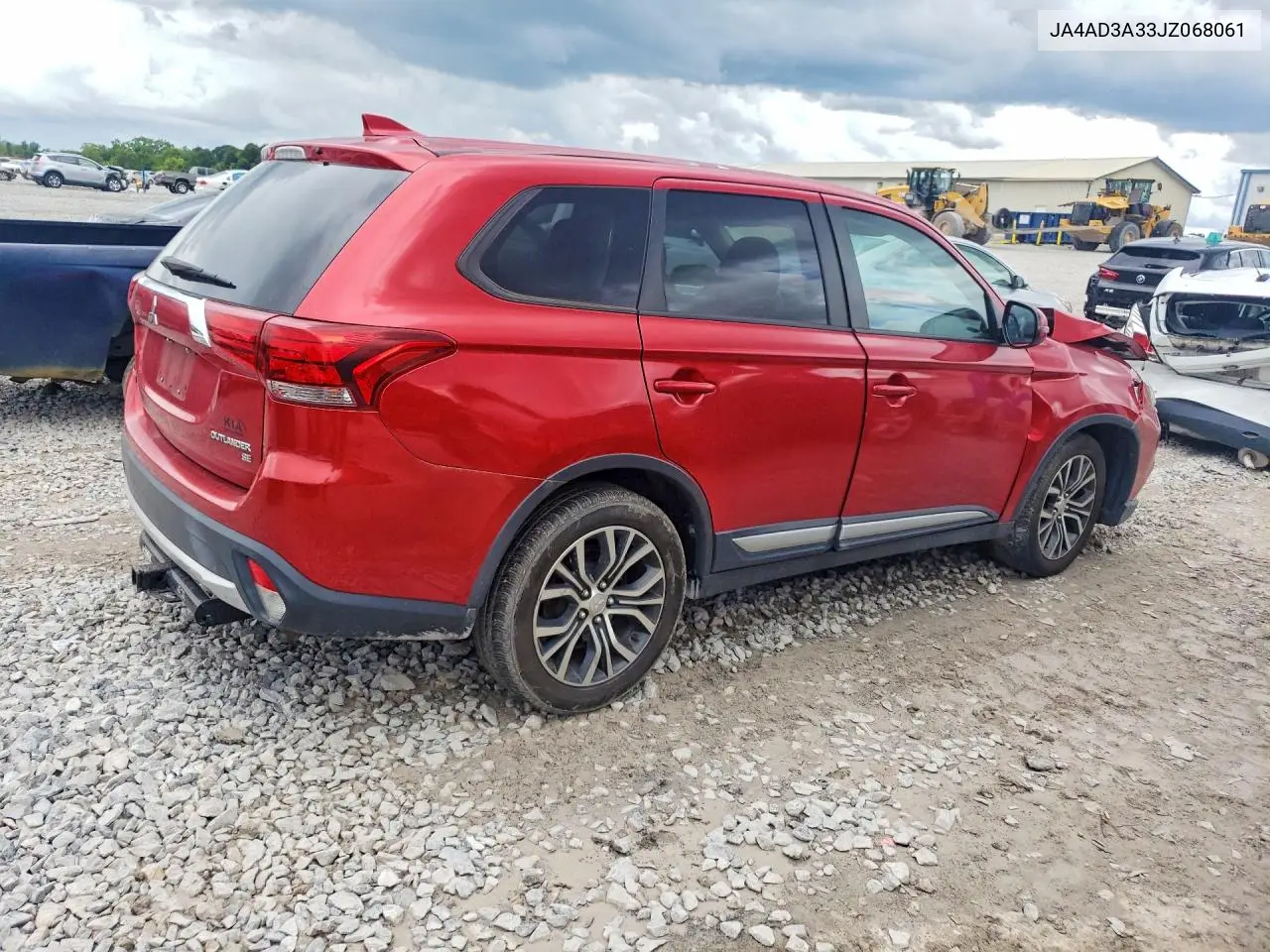 2018 Mitsubishi Outlander Se VIN: JA4AD3A33JZ068061 Lot: 60883786