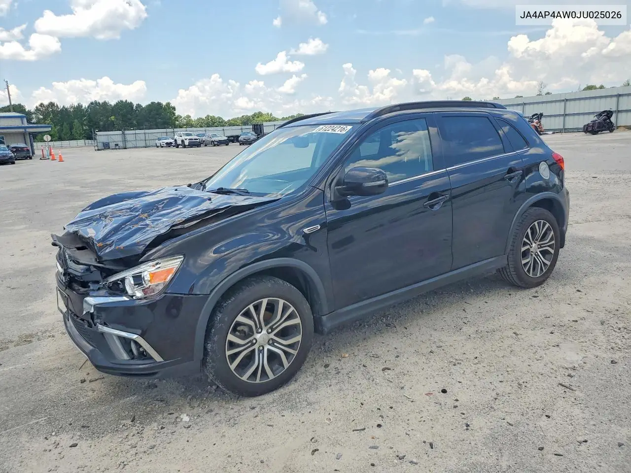2018 Mitsubishi Outlander Sport Sel VIN: JA4AP4AW0JU025026 Lot: 61224216