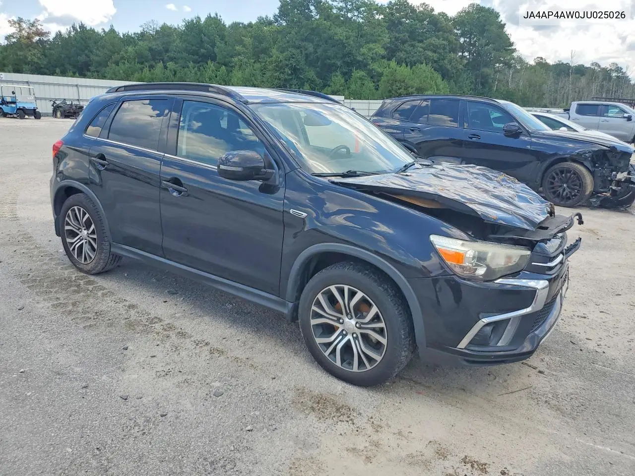 2018 Mitsubishi Outlander Sport Sel VIN: JA4AP4AW0JU025026 Lot: 61224216