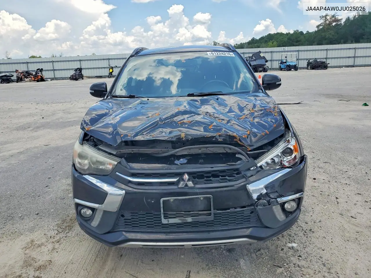 2018 Mitsubishi Outlander Sport Sel VIN: JA4AP4AW0JU025026 Lot: 61224216