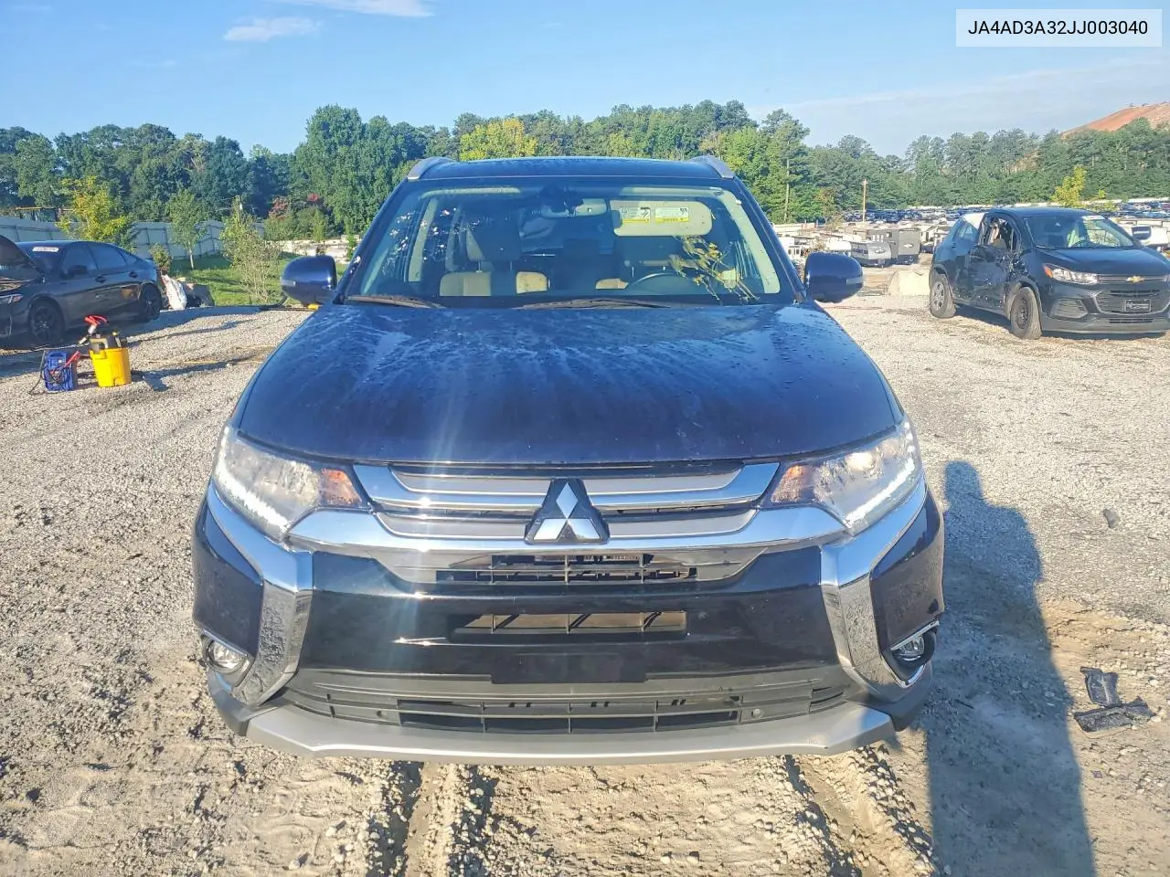 2018 Mitsubishi Outlander Se VIN: JA4AD3A32JJ003040 Lot: 61482056