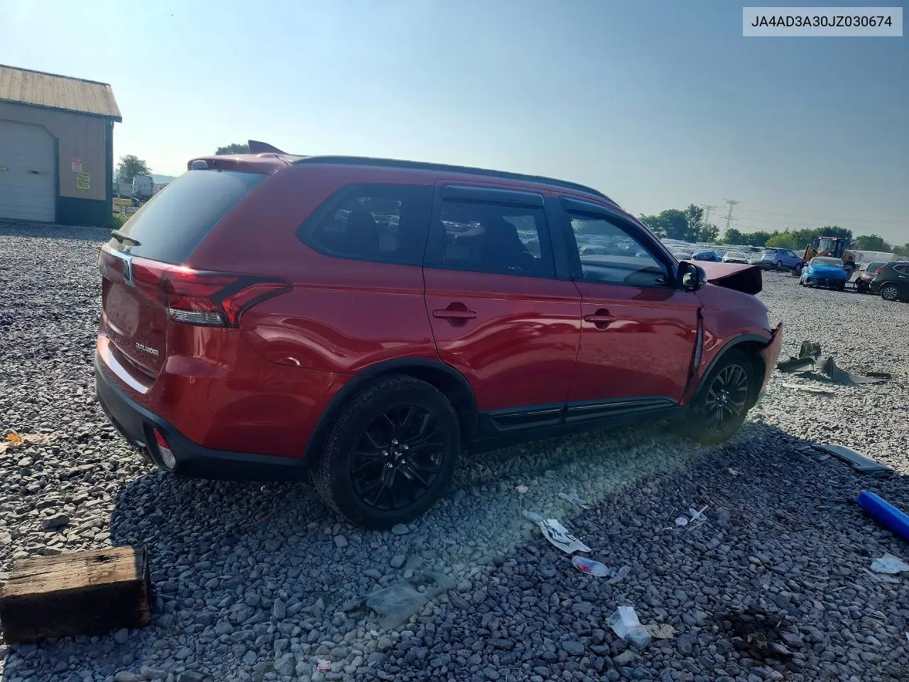 2018 Mitsubishi Outlander Se VIN: JA4AD3A30JZ030674 Lot: 61560466