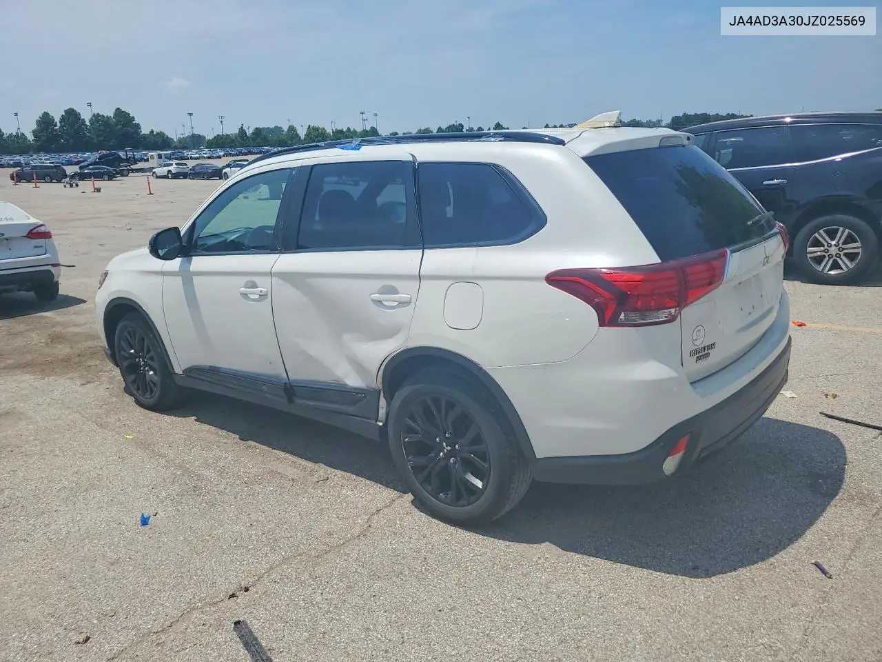 2018 Mitsubishi Outlander Es VIN: JA4AD3A30JZ025569 Lot: 61835116