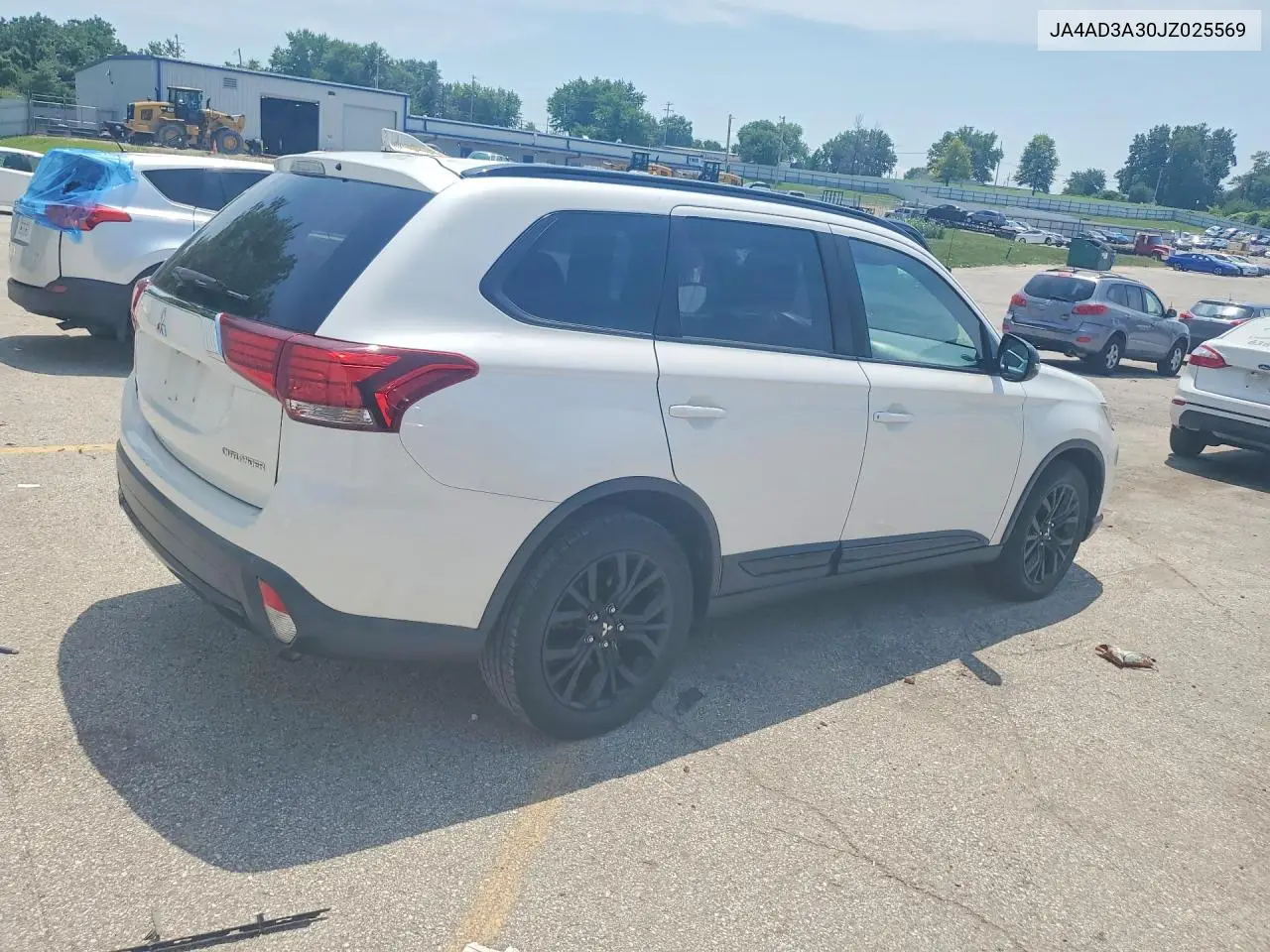 2018 Mitsubishi Outlander Es VIN: JA4AD3A30JZ025569 Lot: 61835116