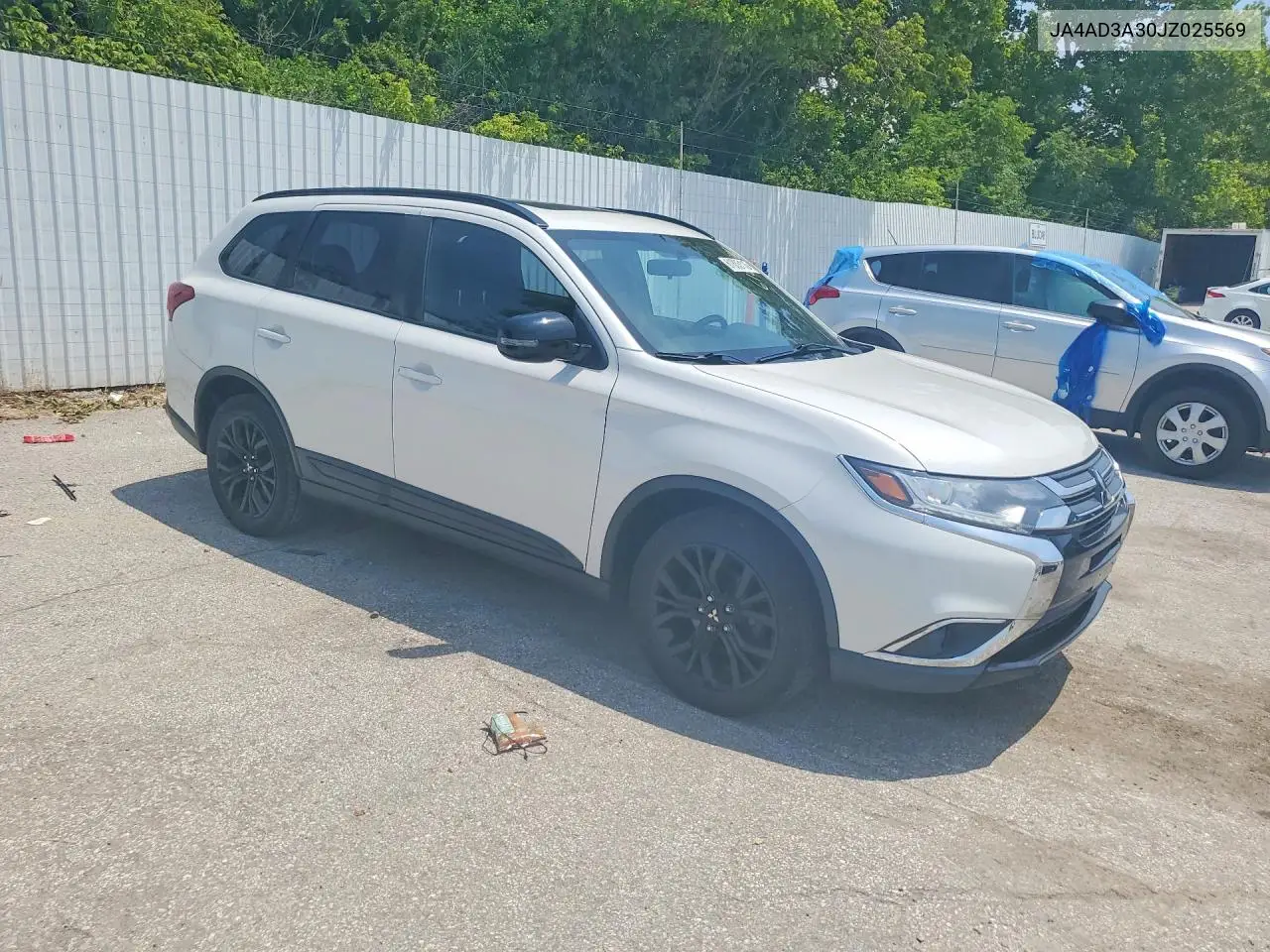 2018 Mitsubishi Outlander Es VIN: JA4AD3A30JZ025569 Lot: 61835116