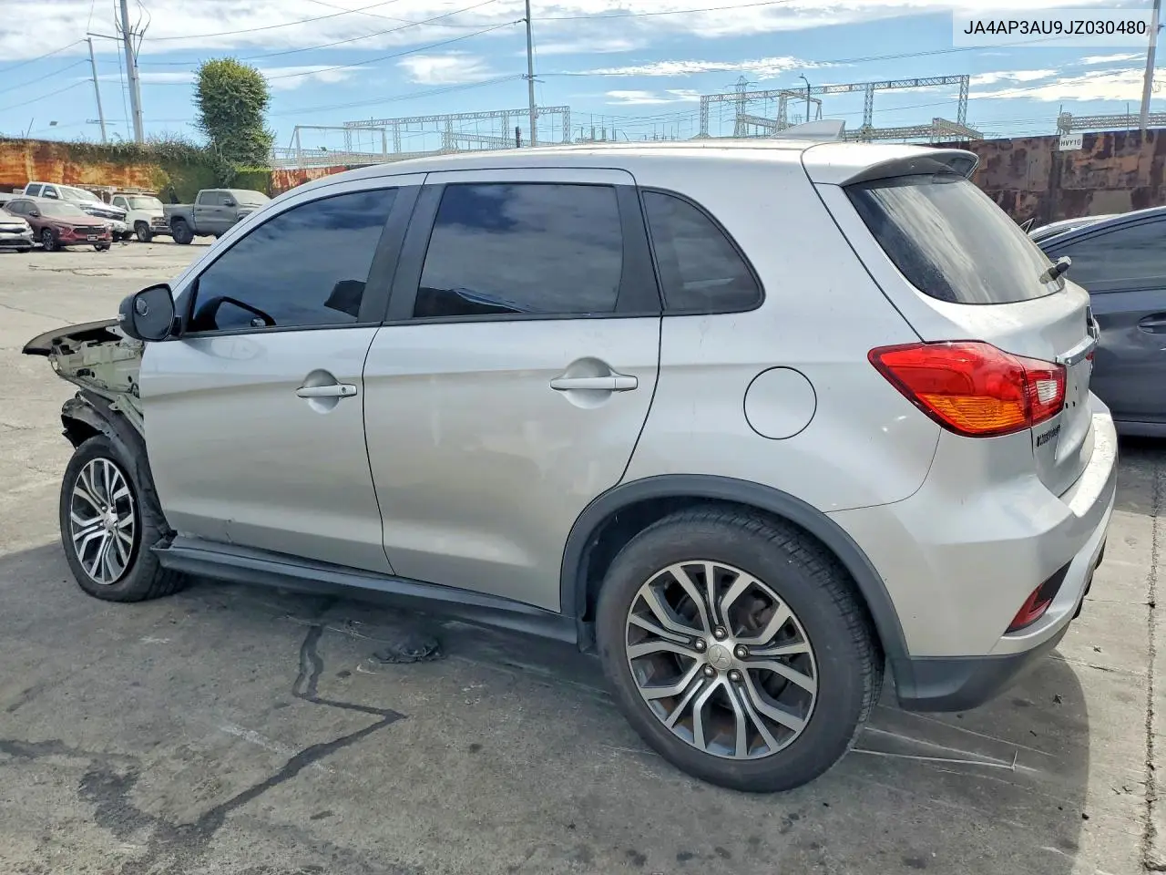 2018 Mitsubishi Outlander Sport Es VIN: JA4AP3AU9JZ030480 Lot: 61881546