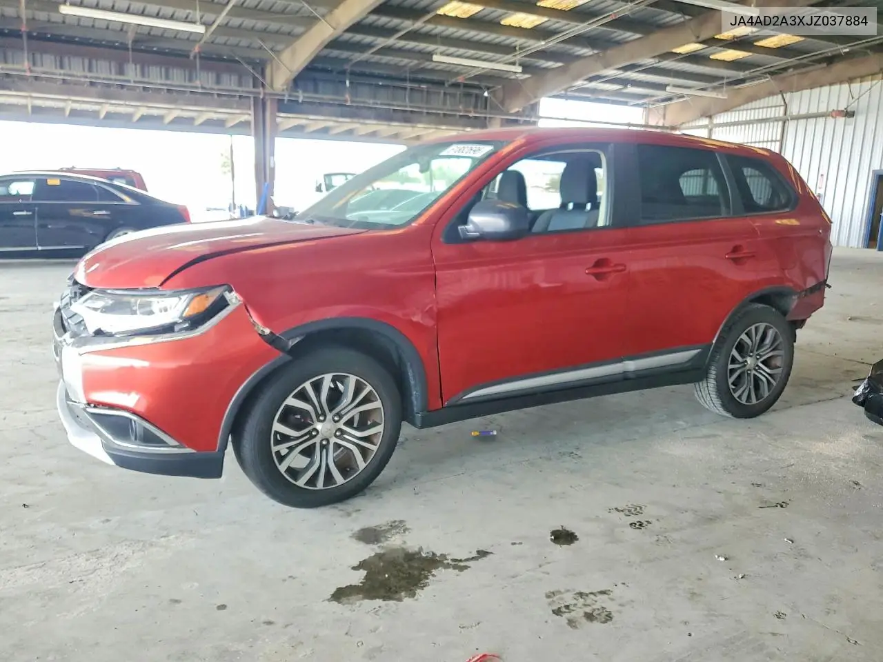 2018 Mitsubishi Outlander Es VIN: JA4AD2A3XJZ037884 Lot: 61882696