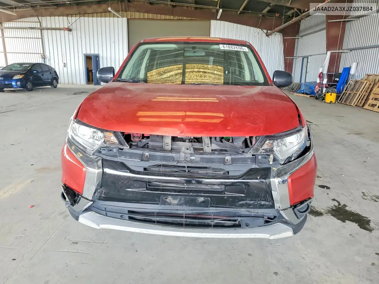 2018 Mitsubishi Outlander Es VIN: JA4AD2A3XJZ037884 Lot: 61882696