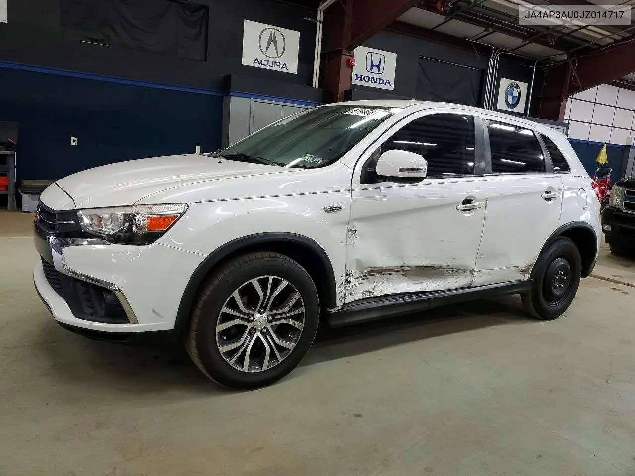 2018 Mitsubishi Outlander Sport Es VIN: JA4AP3AU0JZ014717 Lot: 61946616