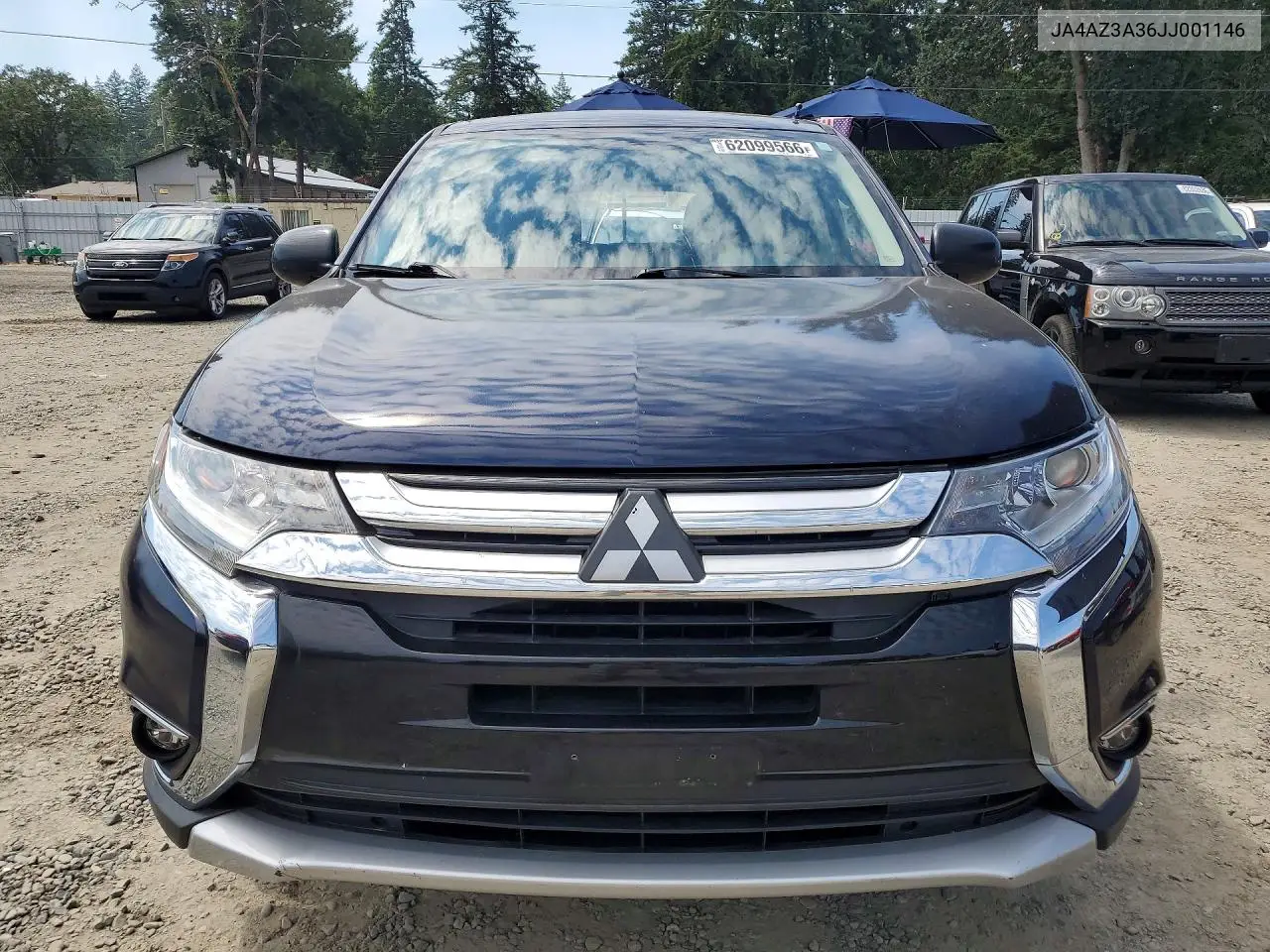 2018 Mitsubishi Outlander Se VIN: JA4AZ3A36JJ001146 Lot: 62099566