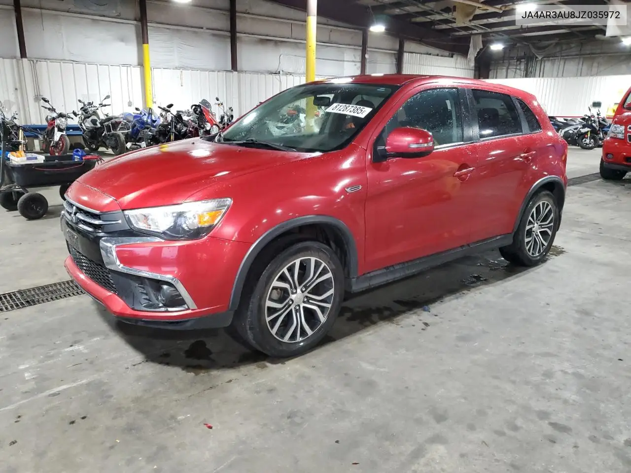 JA4AR3AU8JZ035972 2018 Mitsubishi Outlander Sport Es