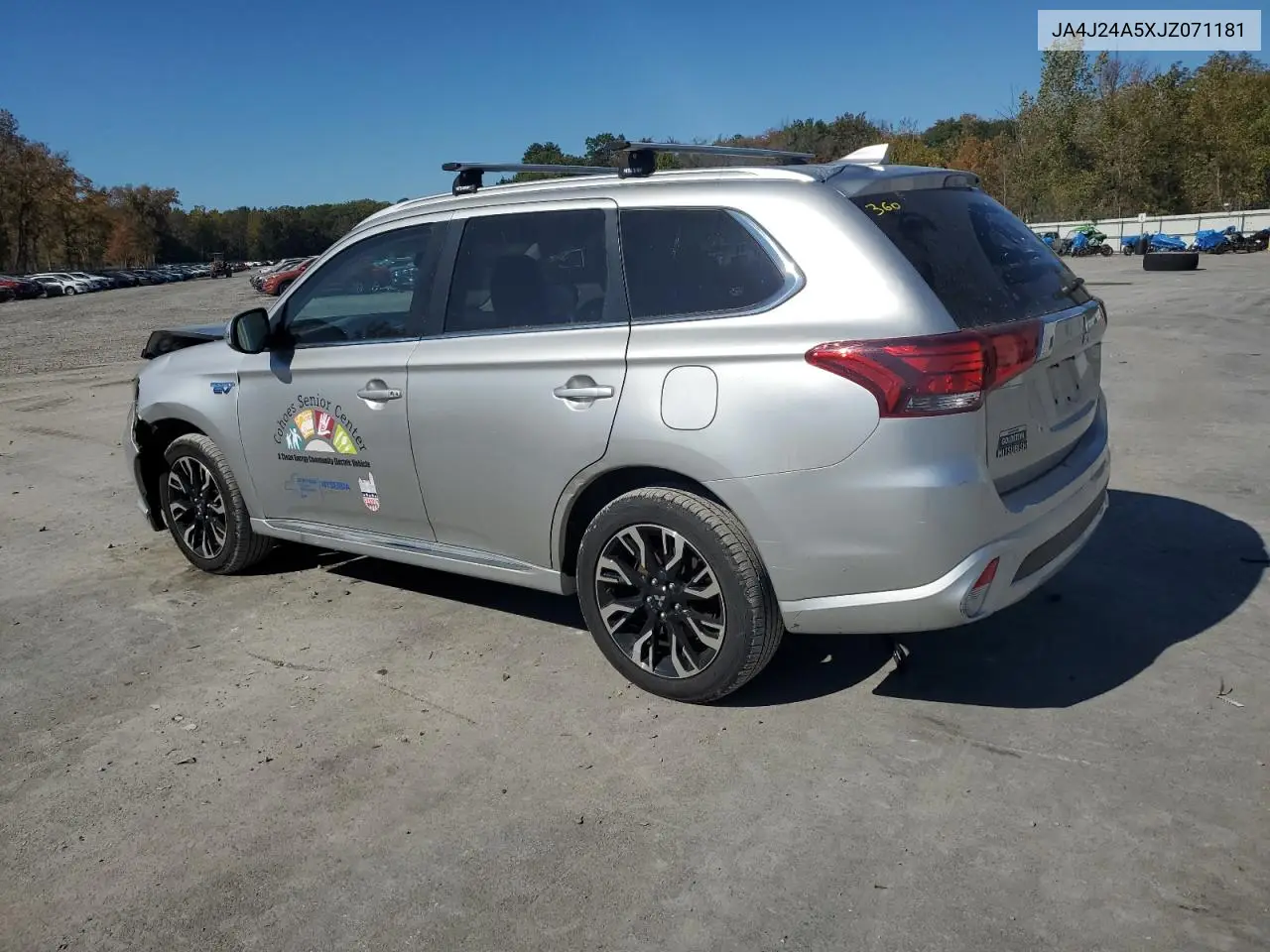 JA4J24A5XJZ071181 2018 Mitsubishi Outlander Phev