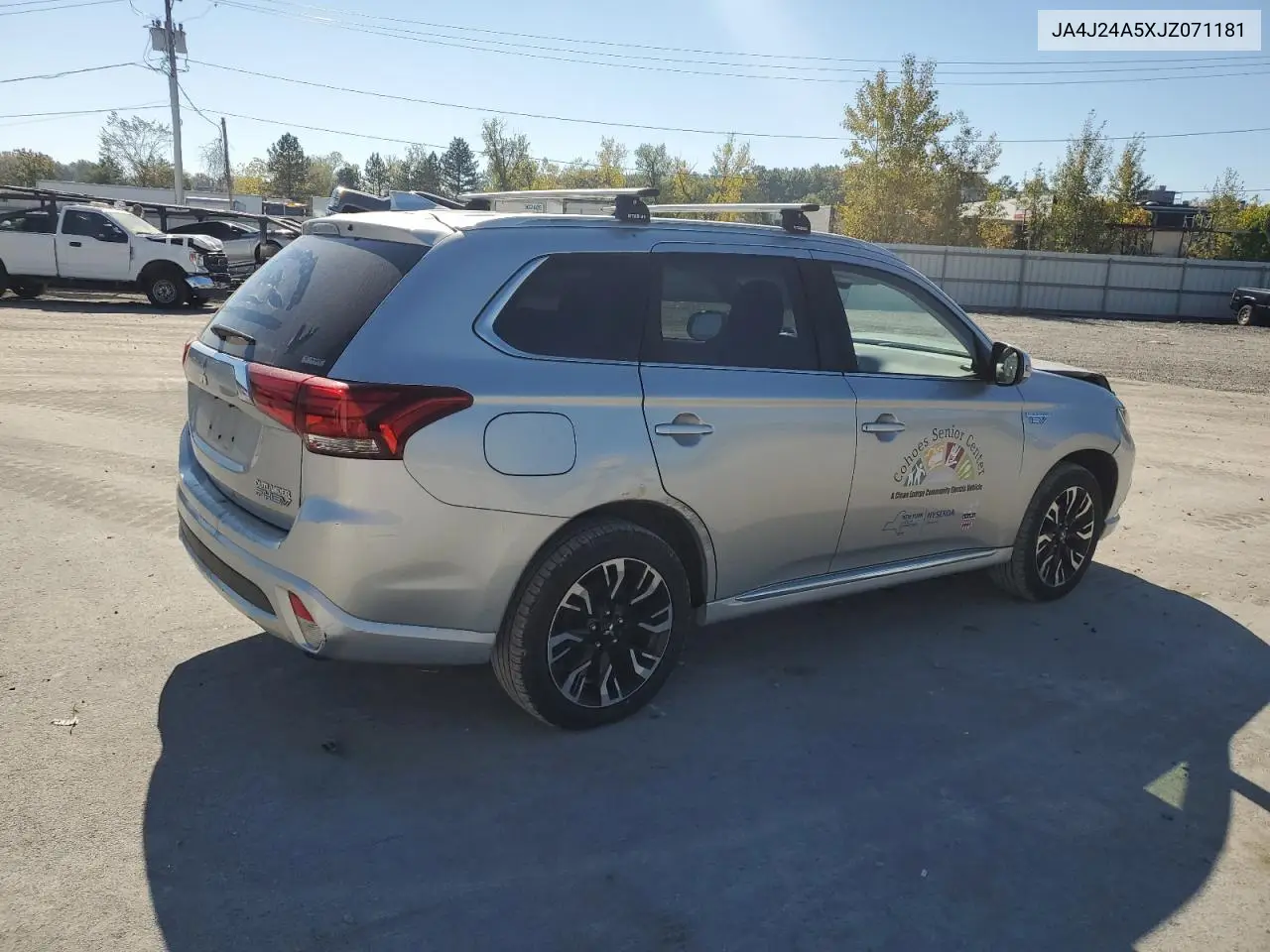 JA4J24A5XJZ071181 2018 Mitsubishi Outlander Phev