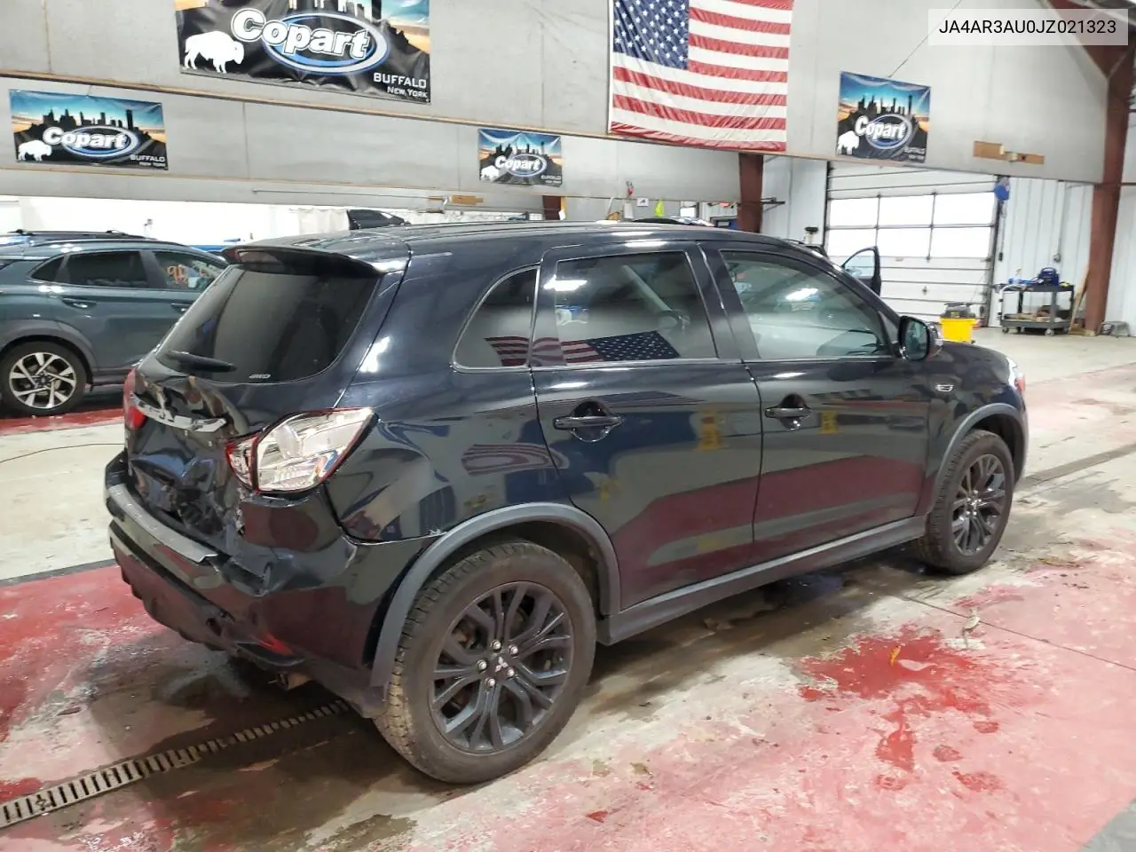 JA4AR3AU0JZ021323 2018 Mitsubishi Outlander Sport Es