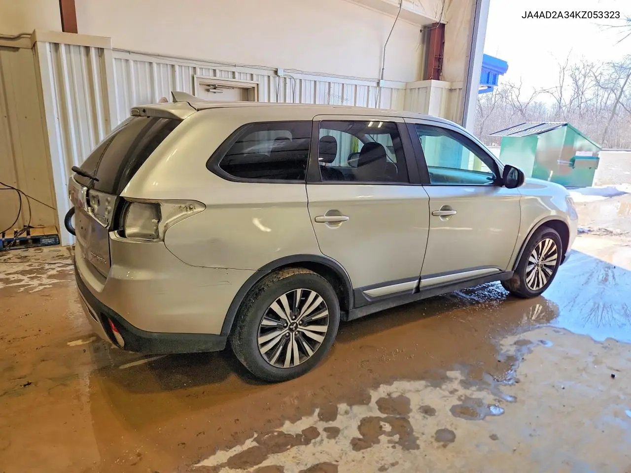 2019 Mitsubishi Outlander Es VIN: JA4AD2A34KZ053323 Lot: 46769106