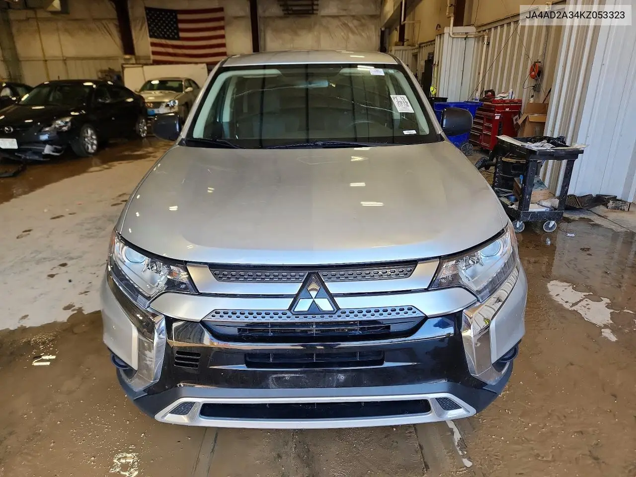 2019 Mitsubishi Outlander Es VIN: JA4AD2A34KZ053323 Lot: 46769106