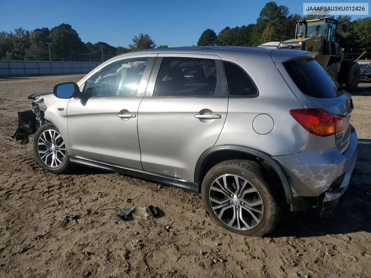 JA4AP3AU3KU012426 2019 Mitsubishi Outlander Sport Es