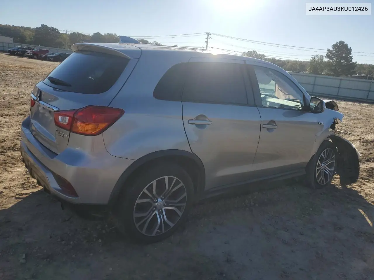 JA4AP3AU3KU012426 2019 Mitsubishi Outlander Sport Es