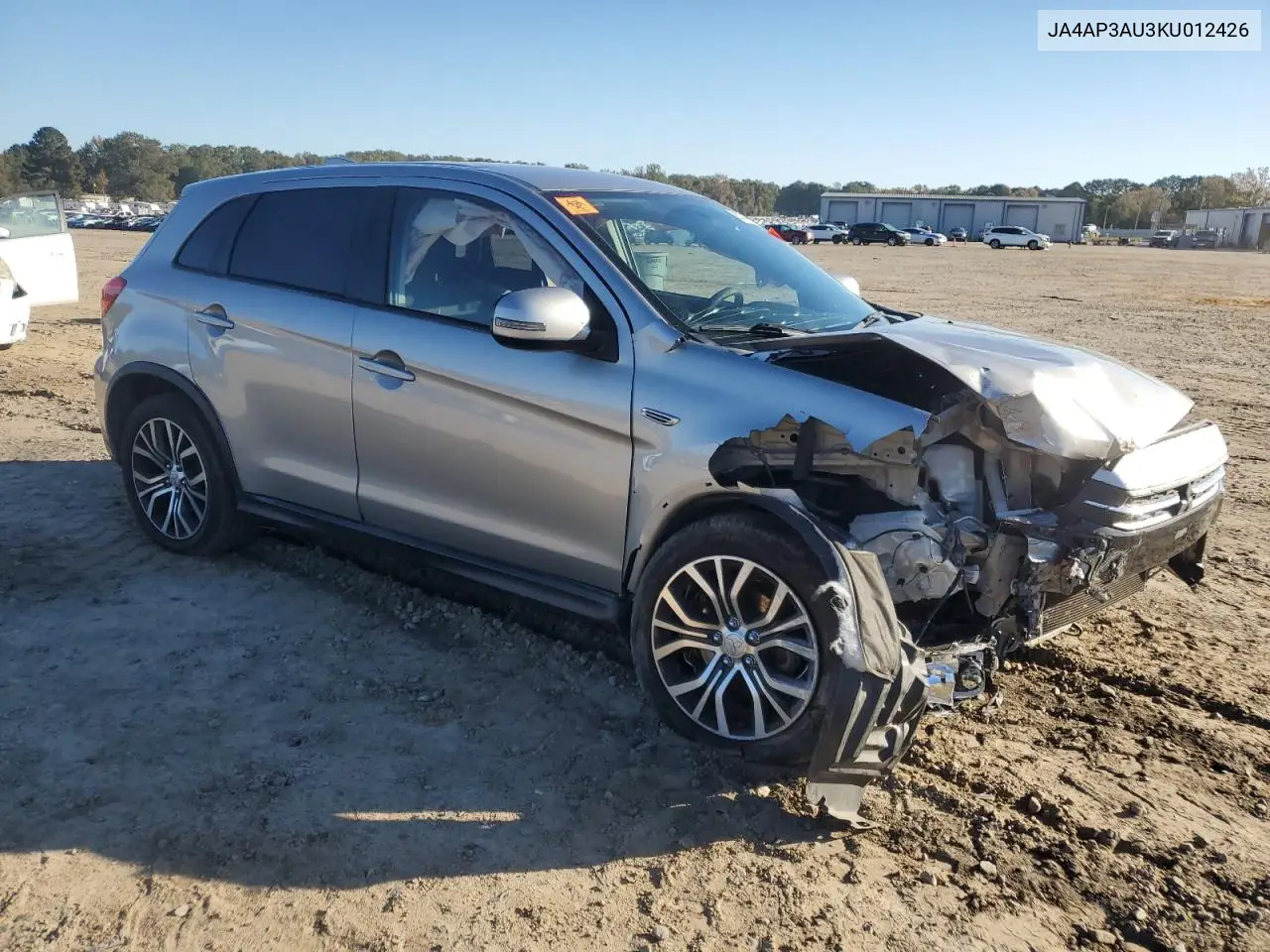 JA4AP3AU3KU012426 2019 Mitsubishi Outlander Sport Es