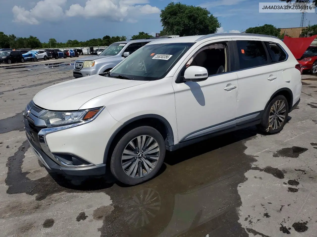 2019 Mitsubishi Outlander Se