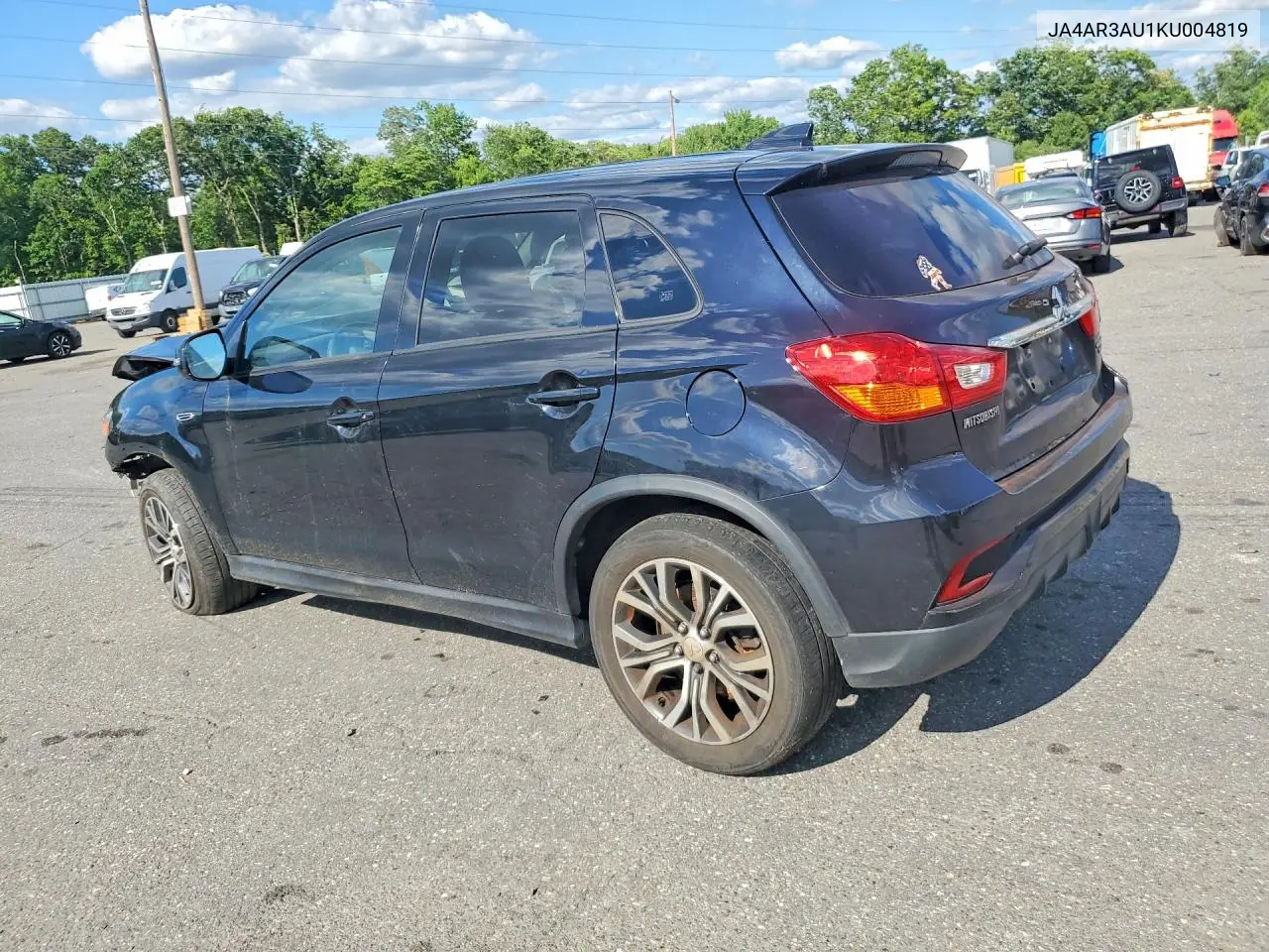 2019 Mitsubishi Outlander Sport Es VIN: JA4AR3AU1KU004819 Lot: 57400376