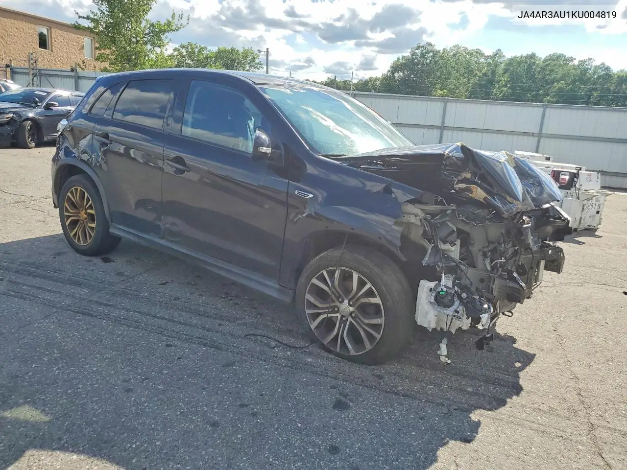2019 Mitsubishi Outlander Sport Es VIN: JA4AR3AU1KU004819 Lot: 57400376