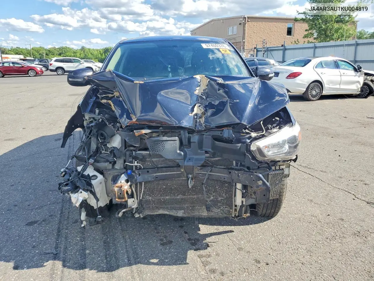 2019 Mitsubishi Outlander Sport Es VIN: JA4AR3AU1KU004819 Lot: 57400376
