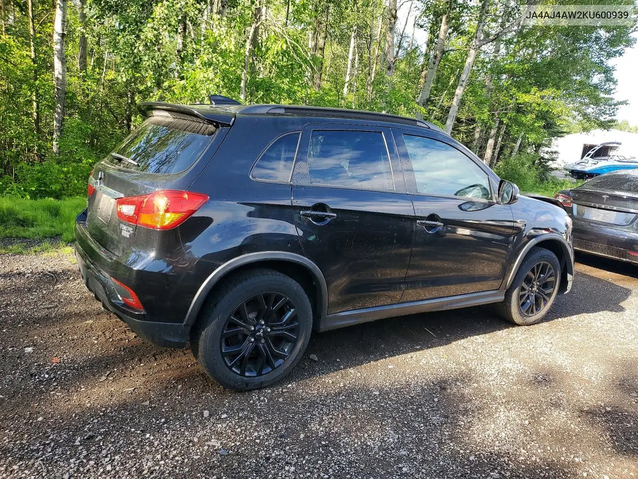 2019 Mitsubishi Rvr Se Limited VIN: JA4AJ4AW2KU600939 Lot: 57605156