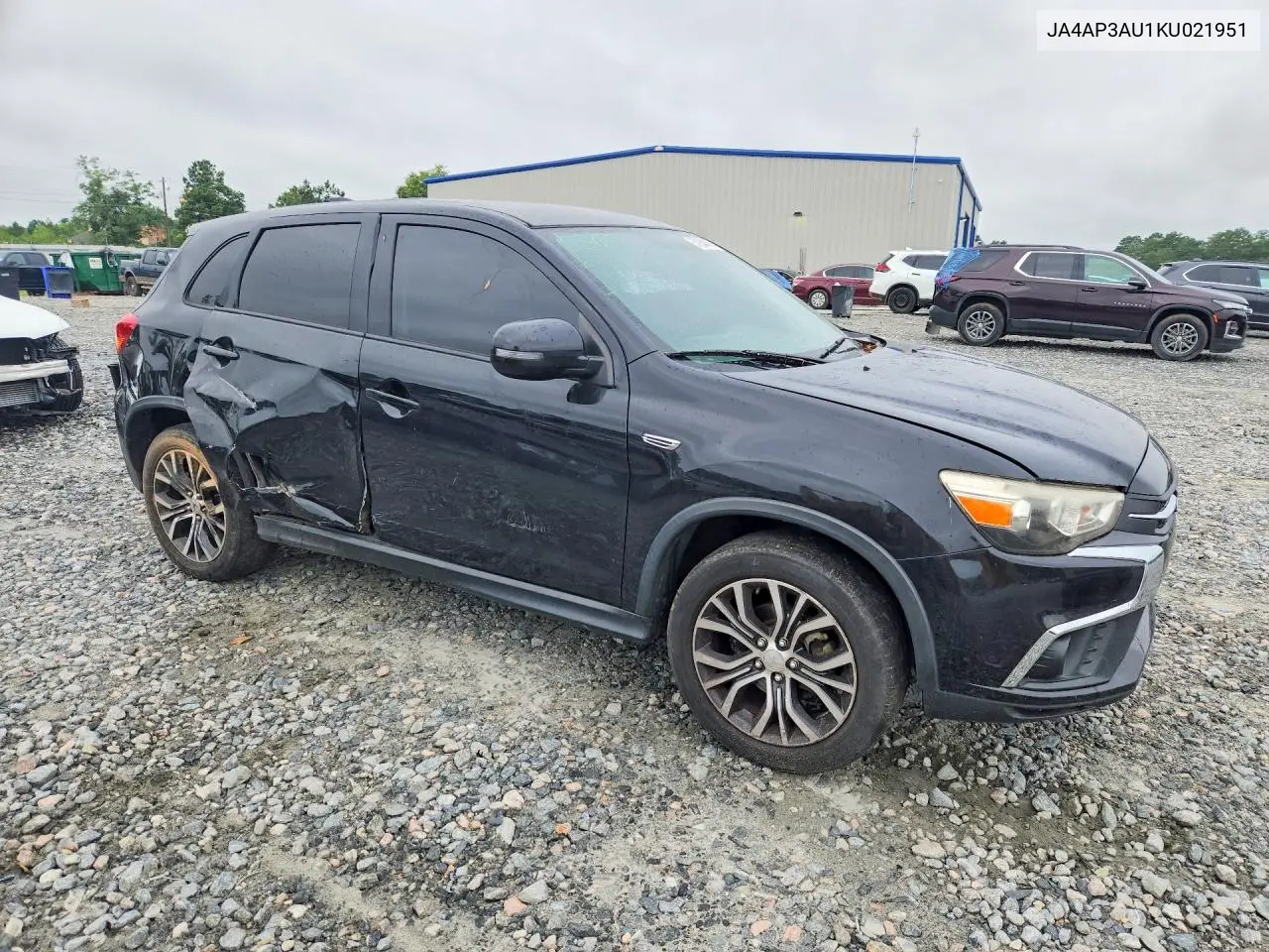 2019 Mitsubishi Outlander Sport Es VIN: JA4AP3AU1KU021951 Lot: 57934456