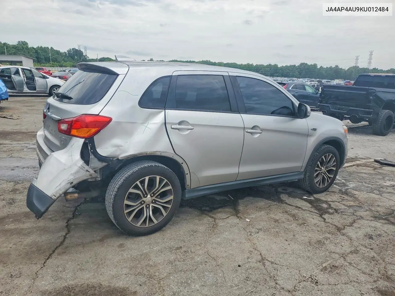 2019 Mitsubishi Outlander Sport Se VIN: JA4AP4AU9KU012484 Lot: 58112256