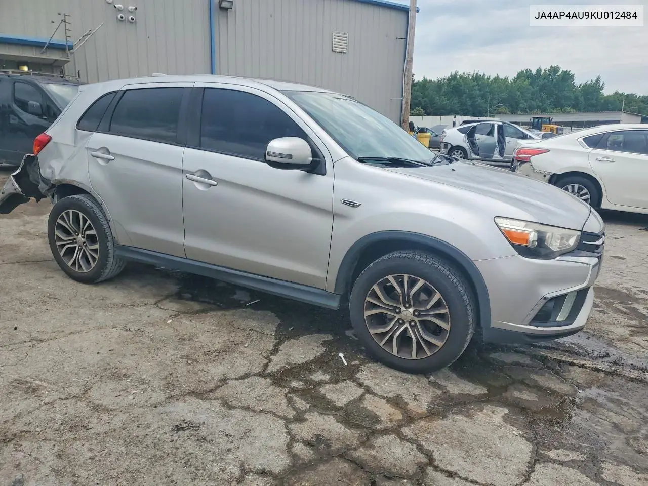 2019 Mitsubishi Outlander Sport Se VIN: JA4AP4AU9KU012484 Lot: 58112256