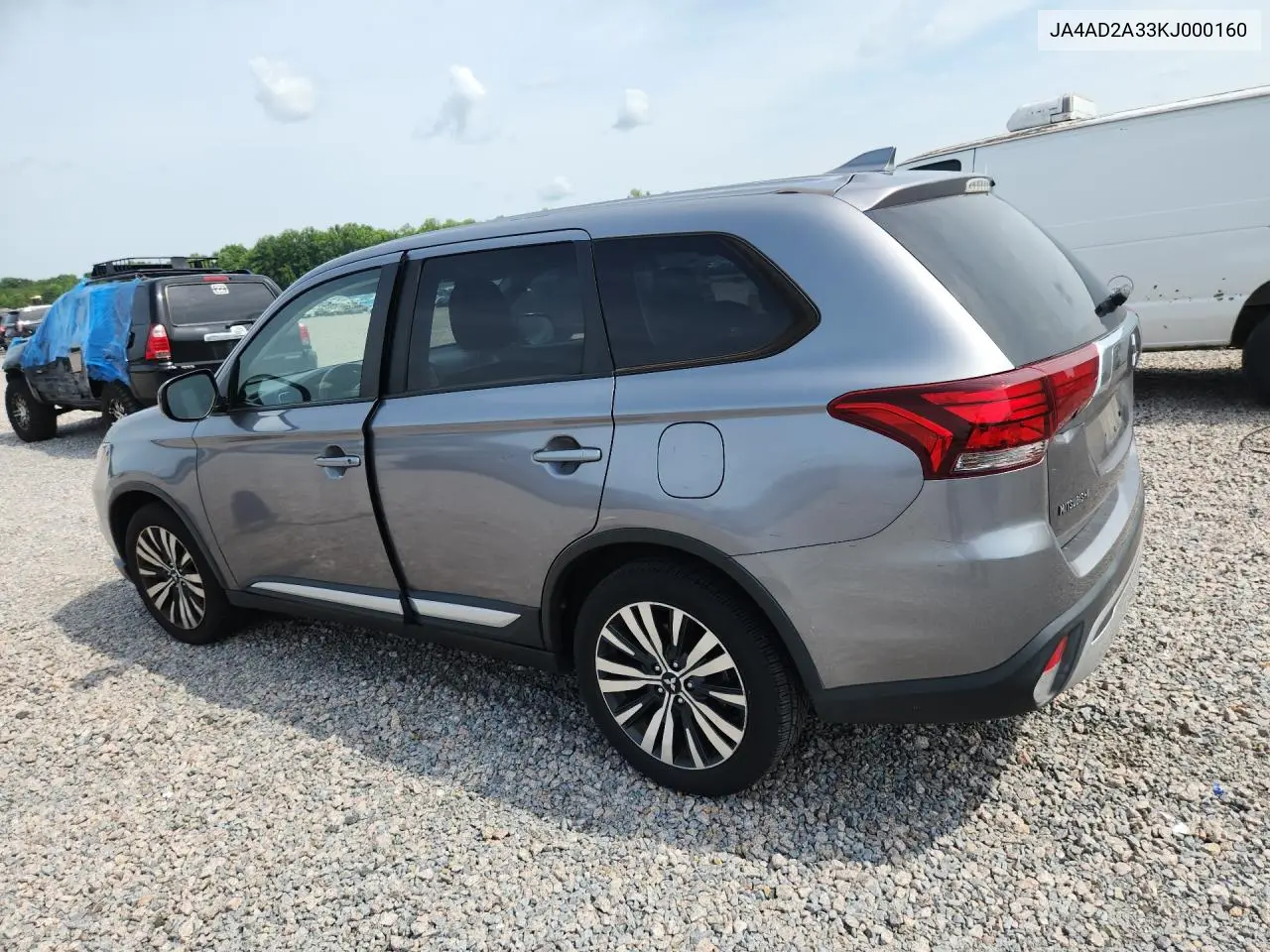 2019 Mitsubishi Outlander Es VIN: JA4AD2A33KJ000160 Lot: 58453396
