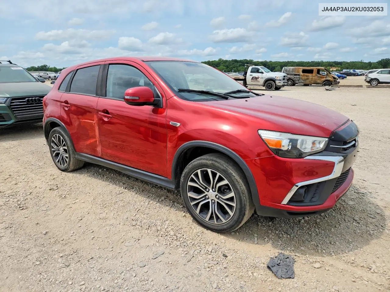 2019 Mitsubishi Outlander Sport Es VIN: JA4AP3AU2KU032053 Lot: 58802346