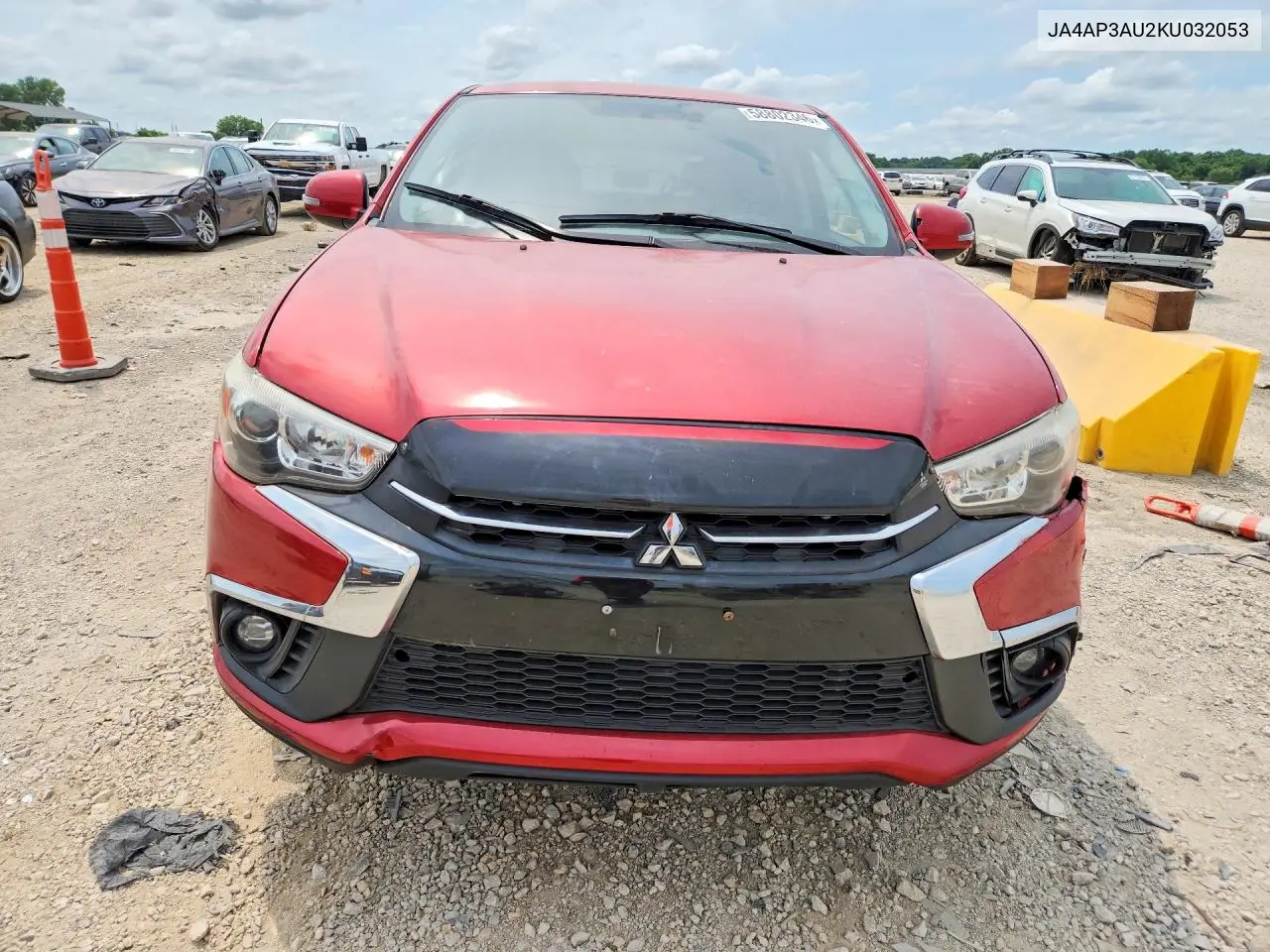 2019 Mitsubishi Outlander Sport Es VIN: JA4AP3AU2KU032053 Lot: 58802346