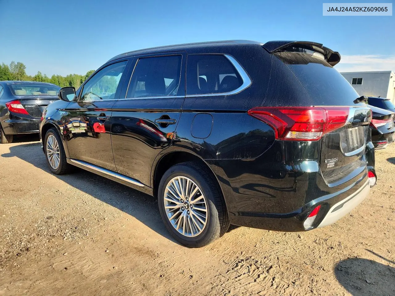 2019 Mitsubishi Outlander Sel VIN: JA4J24A52KZ609065 Lot: 60128576
