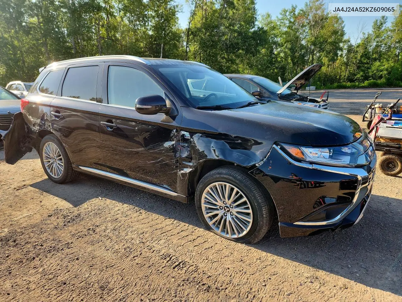 2019 Mitsubishi Outlander Sel VIN: JA4J24A52KZ609065 Lot: 60128576