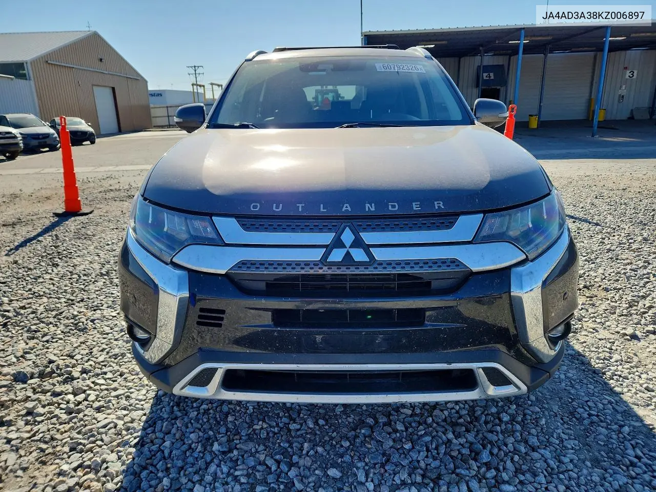 2019 Mitsubishi Outlander Se VIN: JA4AD3A38KZ006897 Lot: 60792326