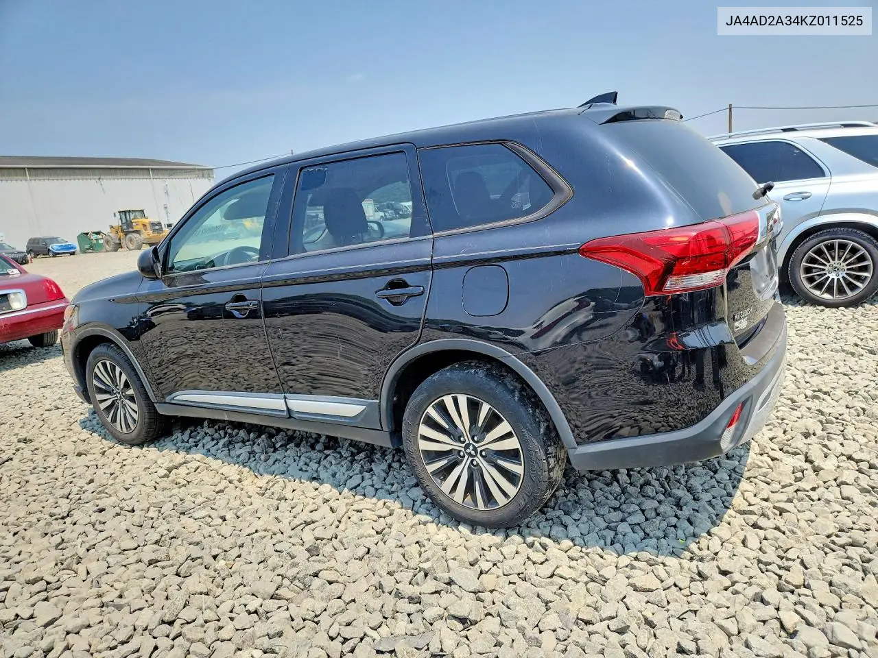 2019 Mitsubishi Outlander Es VIN: JA4AD2A34KZ011525 Lot: 60889246
