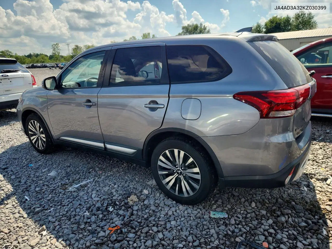 2019 Mitsubishi Outlander Se VIN: JA4AD3A32KZ030399 Lot: 61489216