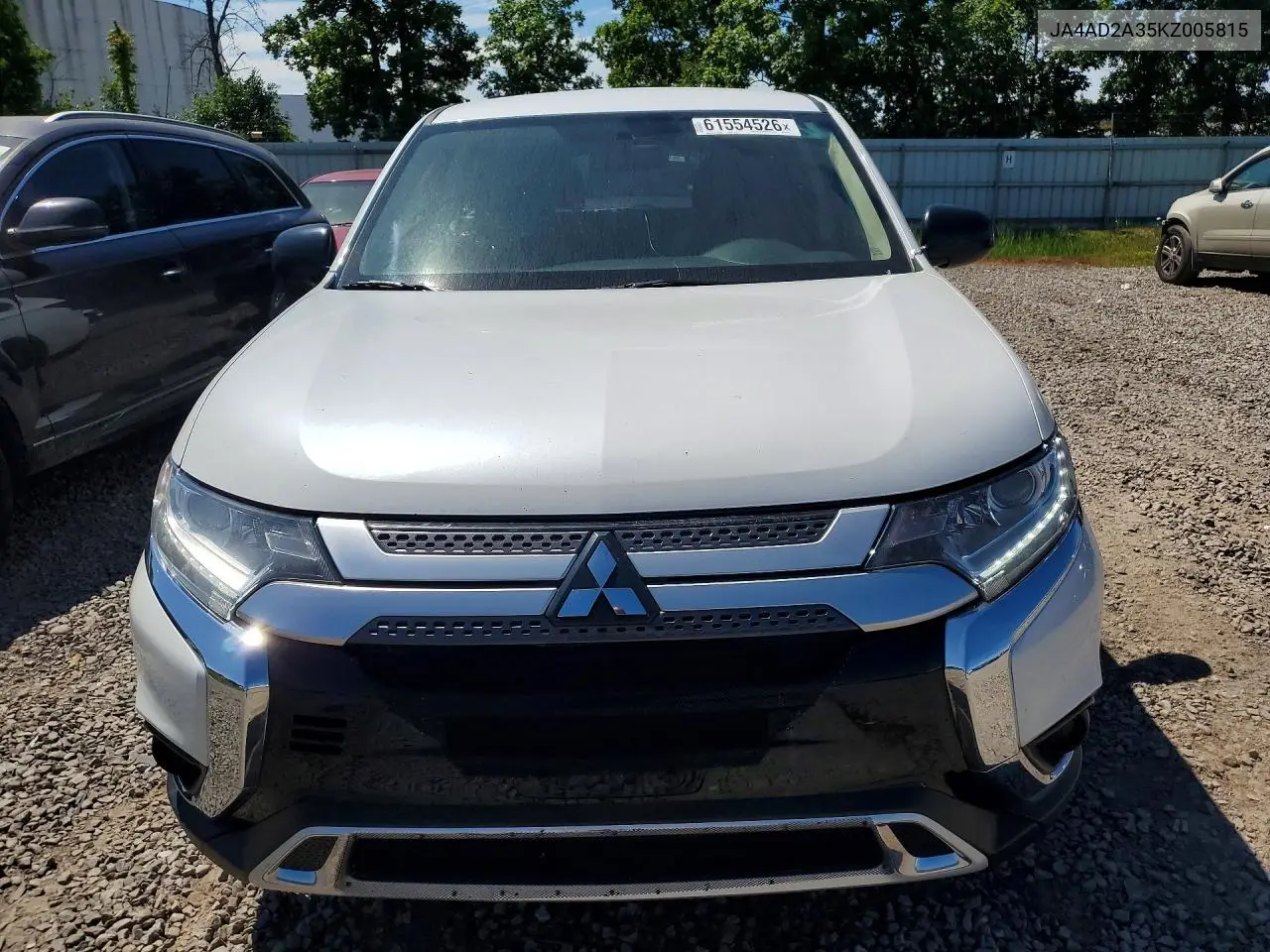 2019 Mitsubishi Outlander Es VIN: JA4AD2A35KZ005815 Lot: 61554526