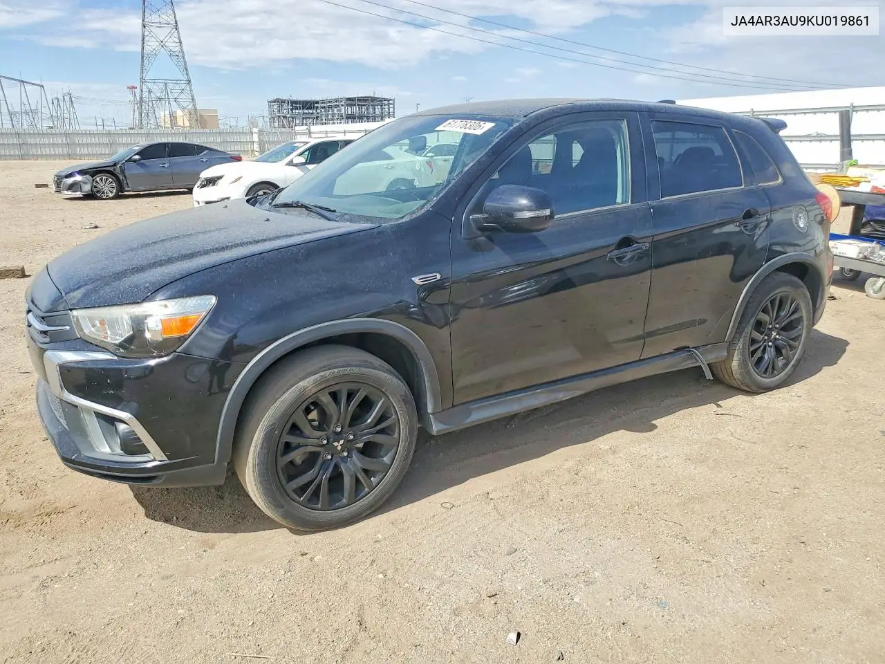 2019 Mitsubishi Outlander Sport Es VIN: JA4AR3AU9KU019861 Lot: 61778306