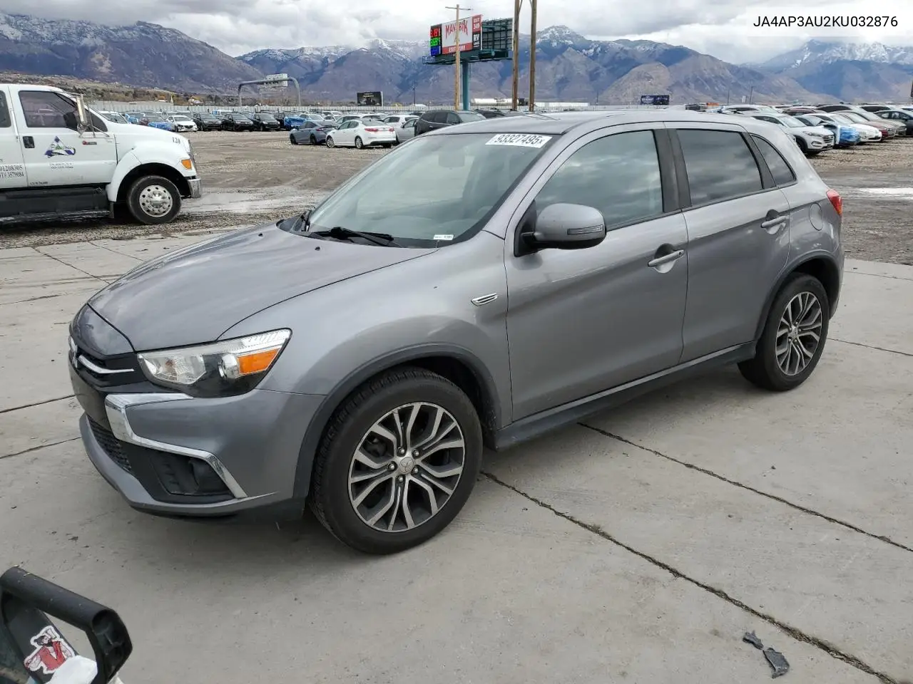 JA4AP3AU2KU032876 2019 Mitsubishi Outlander Sport Es